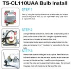 TS-CL110 Bulb Install